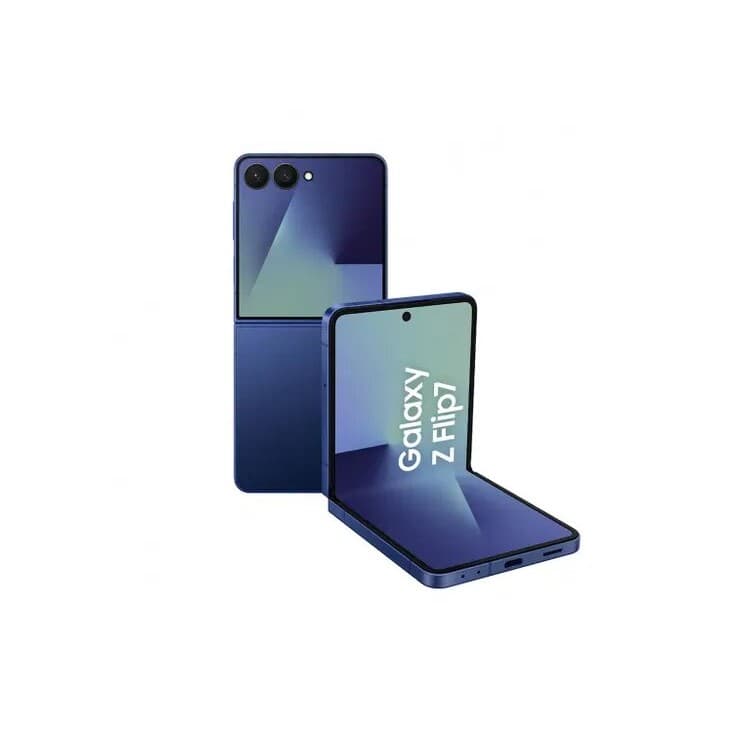 Smartphone Samsung Galaxy Z Flip7 512GB 5G - Azul, Tela dobrável de 6.9", 12GB de RAM