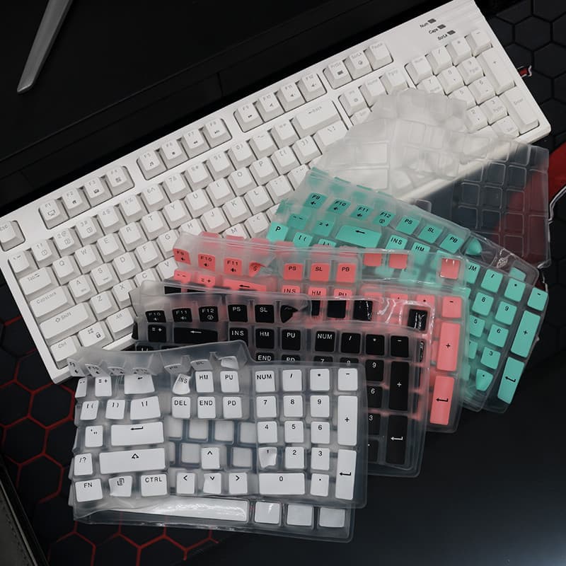 Filme de teclado Sky Wing adequado para RK R104 Película protetora de teclado mecânico Teclado de Silicone macio Capa an