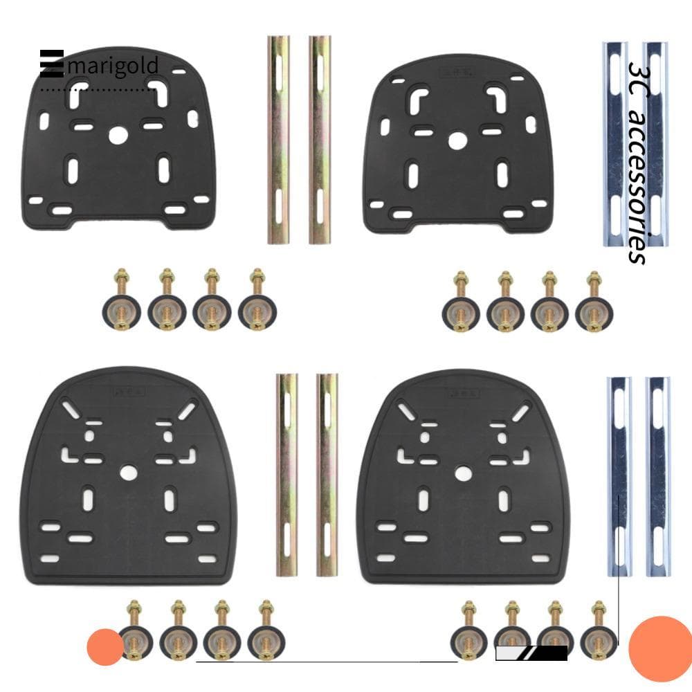 MARIGOLD Suporte De Bagagem Traseira Universal Titular Prateleira Espaçadores Fivela Moto Acessórios Tronco Almofada