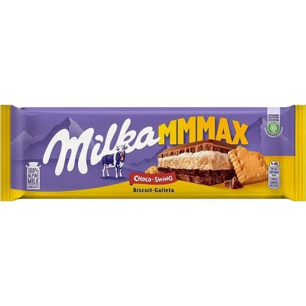 Chocolate Milka Choco Swing Galleta 300g Barra Chocolate Importado