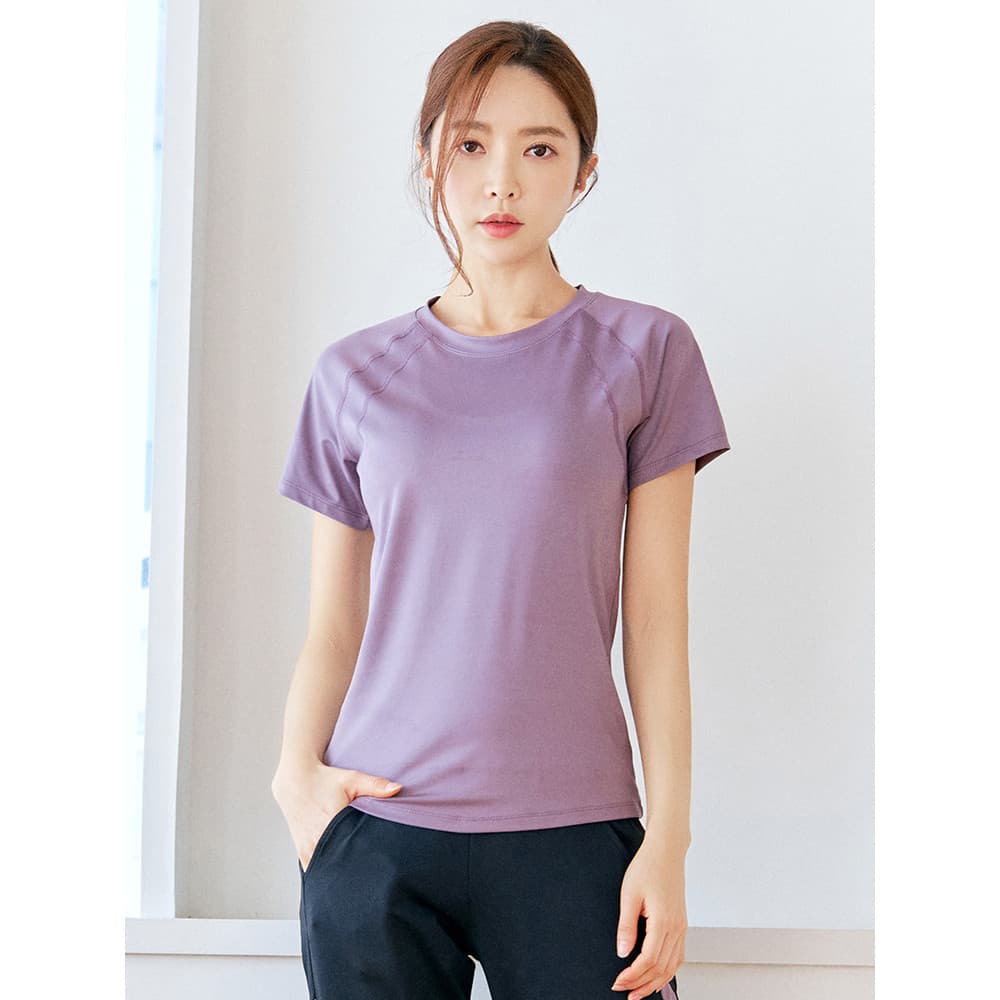 Roupas de ioga Tops femininos verão estilo fino manhã corrida Fitness roupas de secagem rápida soltas mais finas aparênc