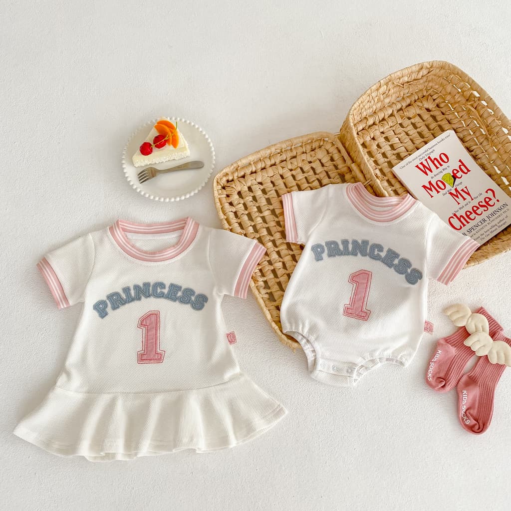 Roupas infantis coreanas bebê menina macacão verão estilo ocidental roupas de bebê respirável roupas esportivas irmã beb