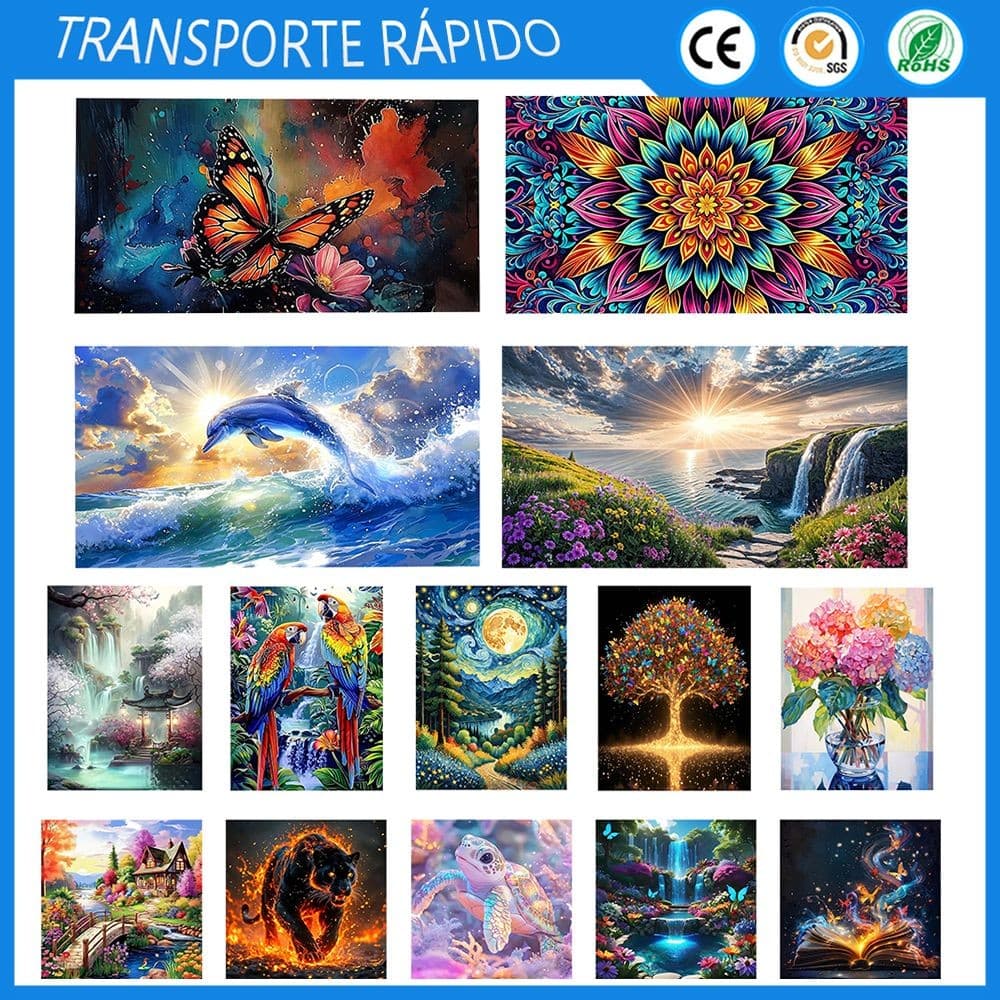 Kits de pintura com diamantes 5D DIY para adultos,kit de pintura com cristais de diamante,decoração de parede para casa