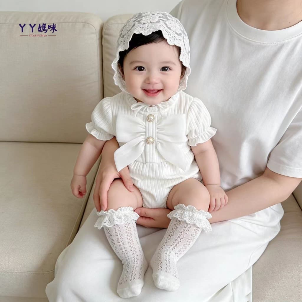 Mês inteiro roupas de bebê roupas de verão estilo fino puro algodão princesa roupas bebê recém-nascido menina cem dias b