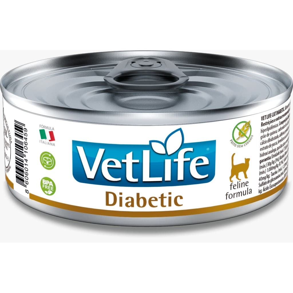 VET LIFE FELINE WET 85G DIABETIC