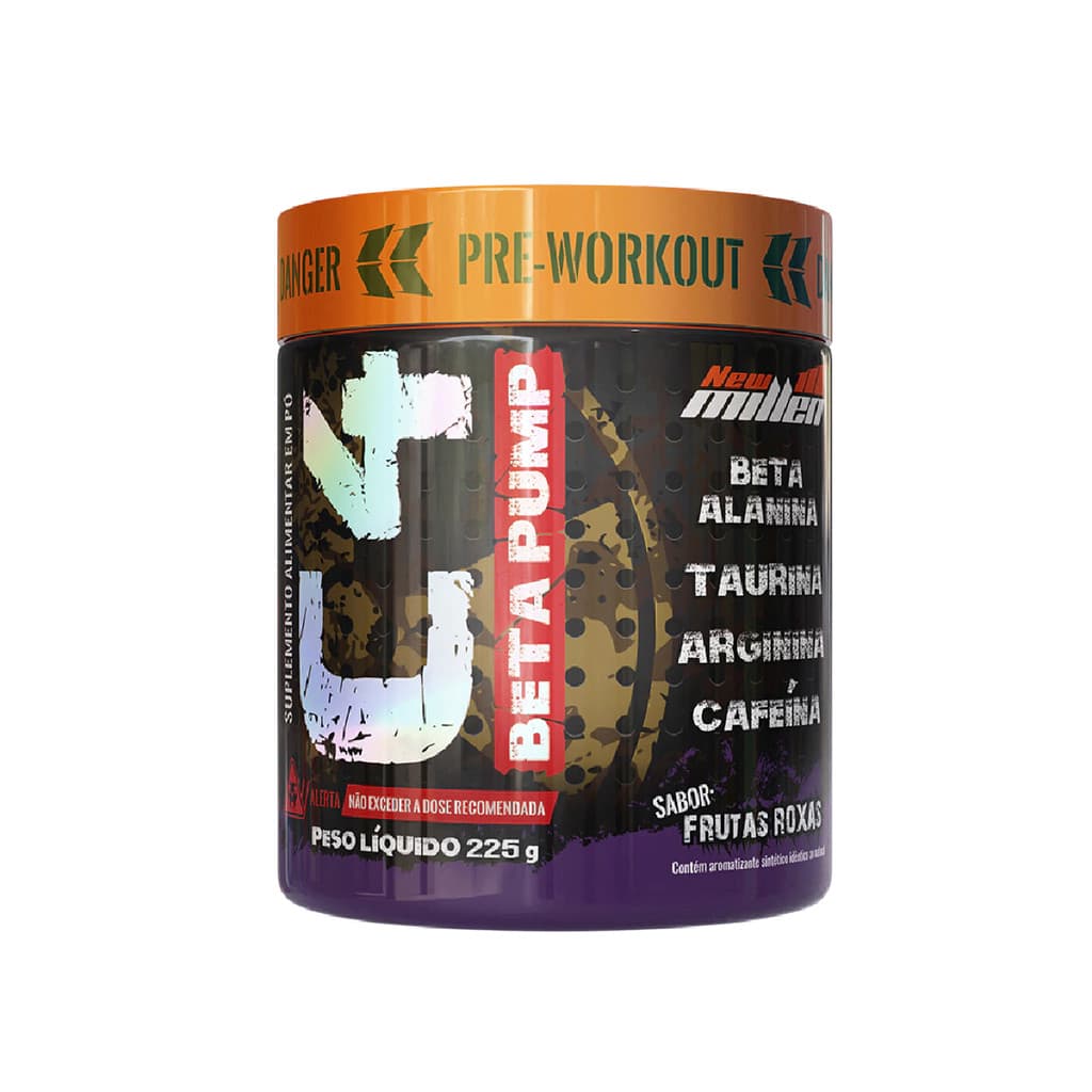 Pré Treino - C4 Beta Pump Pré Workout Frutas Roxas 225g - New Millen