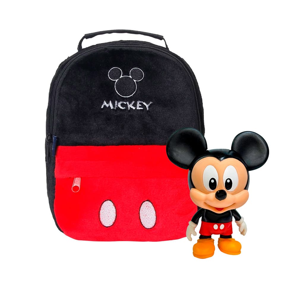 Bolsa Térmica Infantil Baby Mickey Mouse Disney+Boneco Vinil Mickey