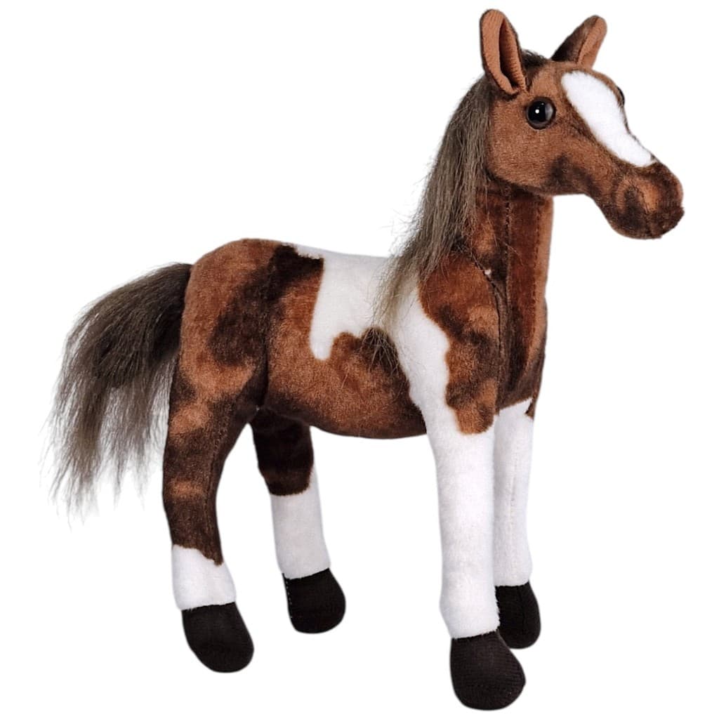 Cavalo de Pelúcia Realista Articulado Fazendinha Cavalinho