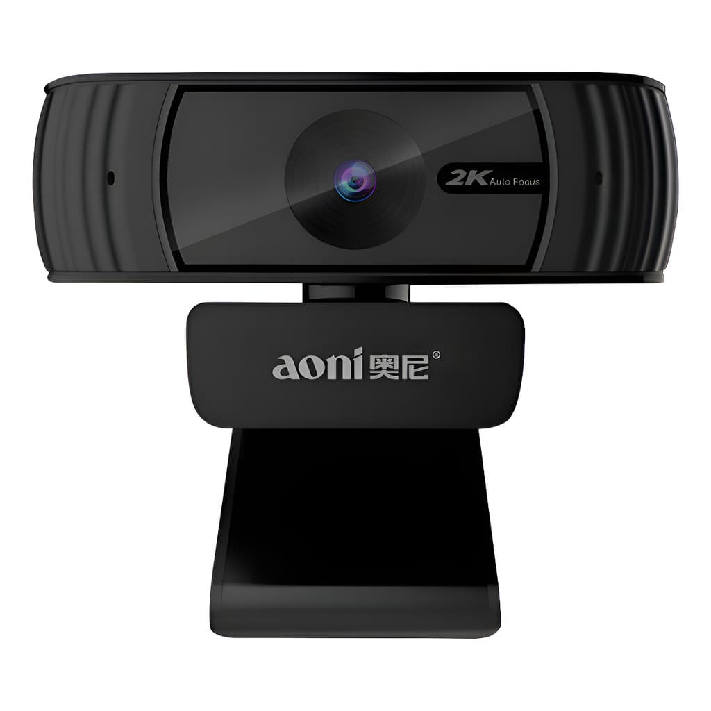 Câmera Web Cam Full Hd Com Microfone 60fps 1080p Aoni Para Notebook Pc A20 Pro
