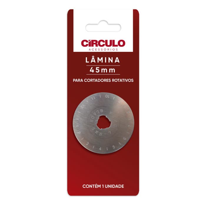 Lamina Disco Cortador Circular 45mm Patchwork Corte Tecido Patchwork 283991 Cor 20 Circulo