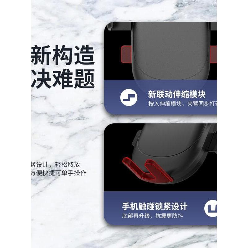 Little one Source Factory Recomendado Suporte de telefone para carro Suporte de saída de ar para carro Ciclone de 360 gr