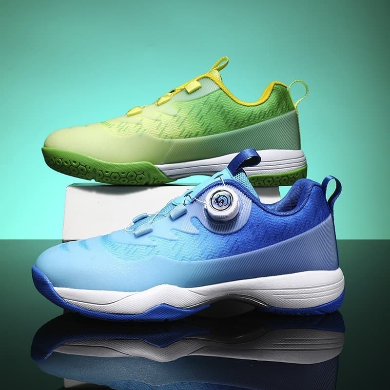 Pato mandarim sapatos de Badminton fivela rotativa estudante tênis de mesa tênis vôlei sapatos esportivos casuais tênis 