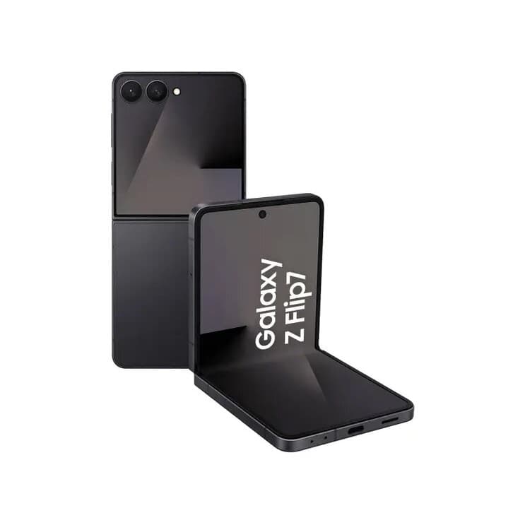 Smartphone Samsung Galaxy Z Flip7 512GB 5G - JetBlack, Tela dobrável de 6.9", 12GB de RAM