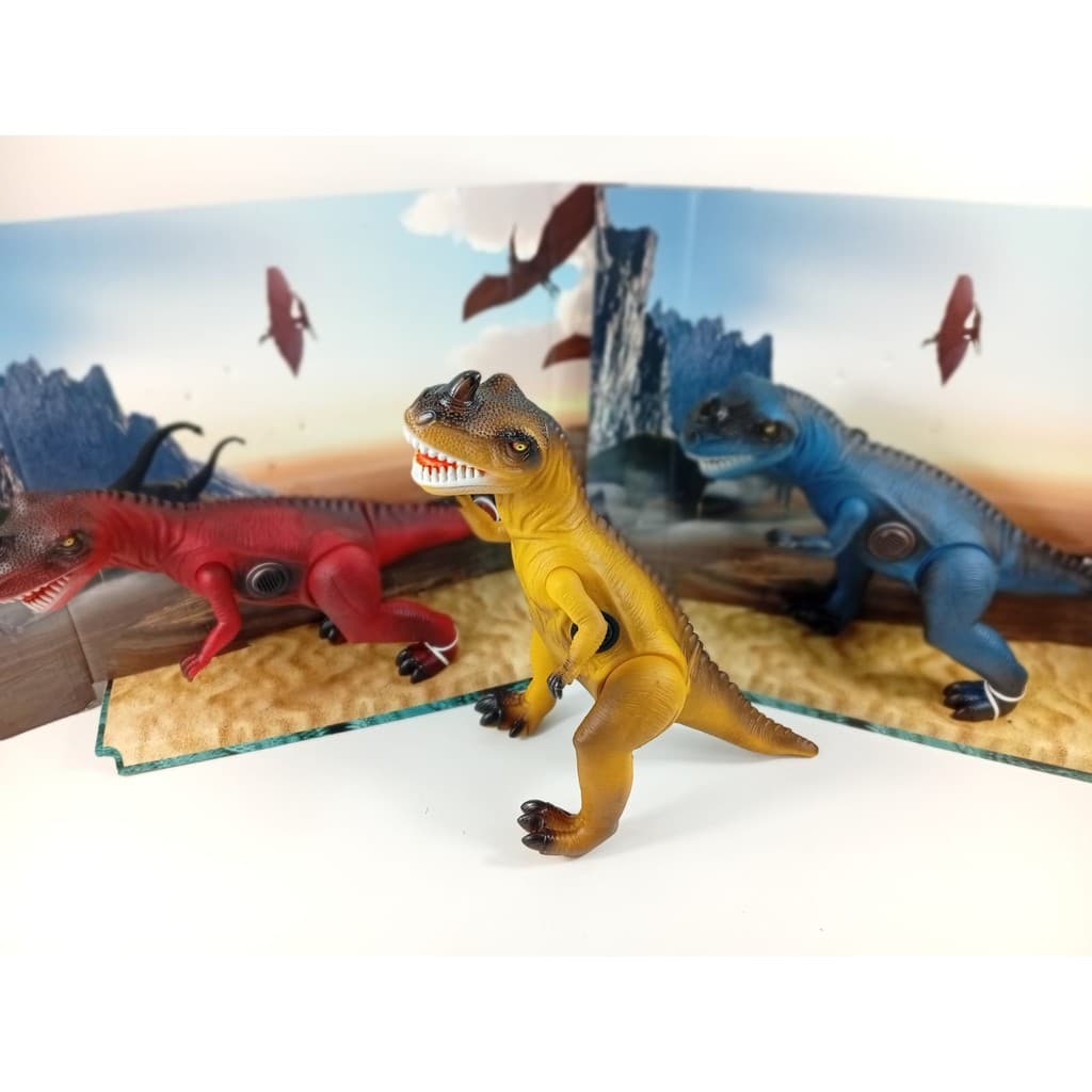 Brinquedo Dino Park Grande Com Som Articulado Bee toys