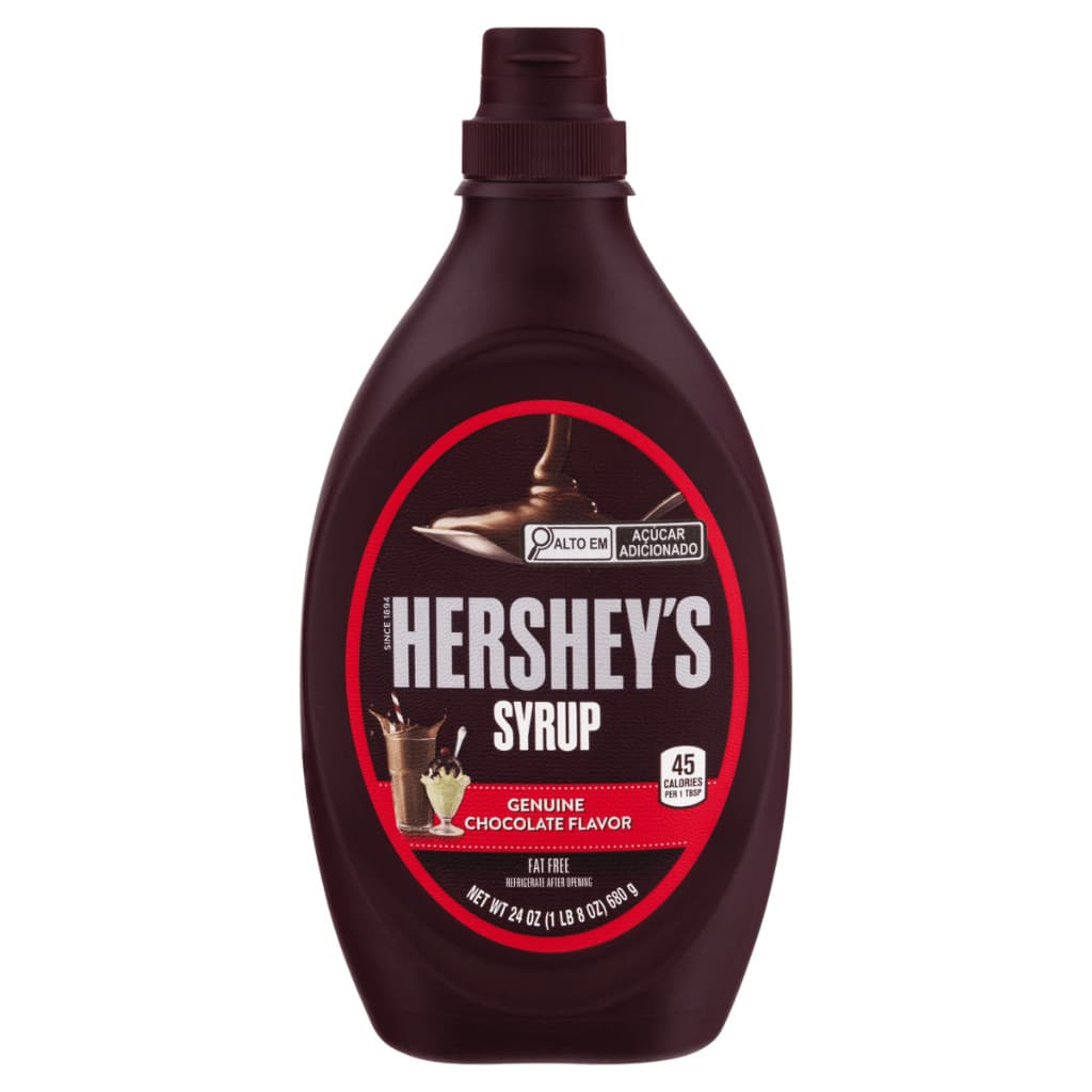 Calda Hersheys Chocolate Syrup Importada EUA 680g