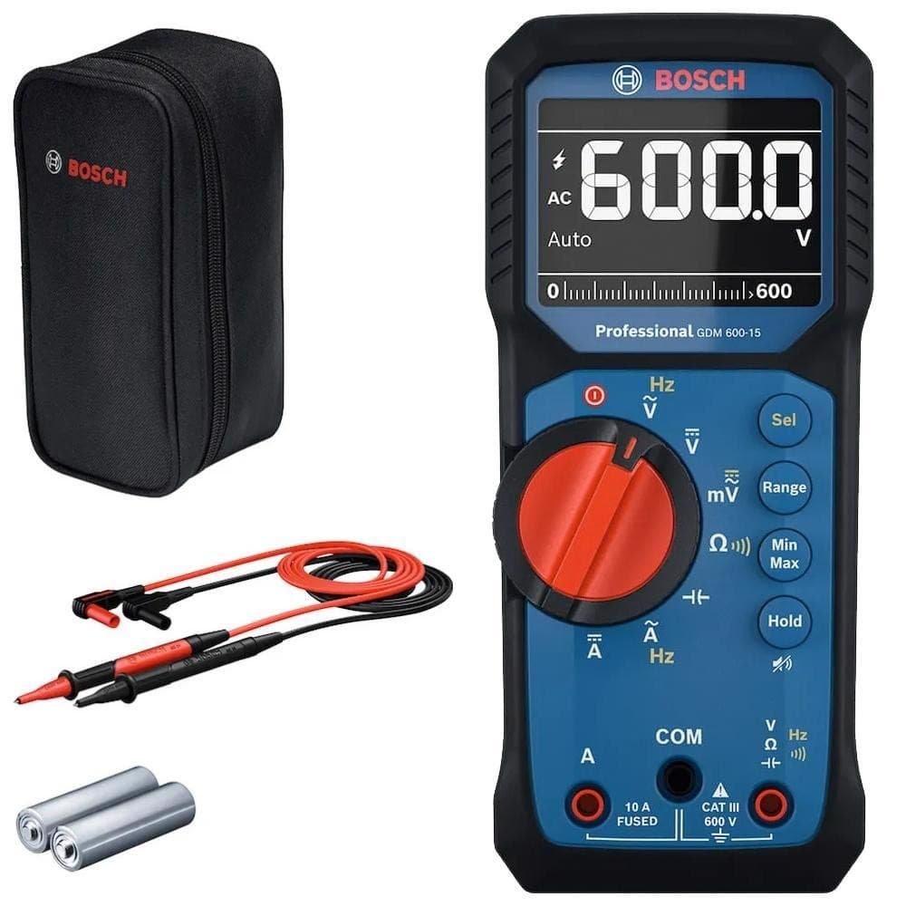Multímetro Digital TRMS GDM 600-15 BOSCH