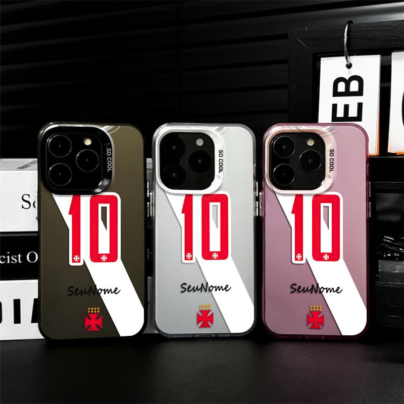 Capinha celular personalizada Vasco da Gama Futebol Para MOTO G84 G60 G54 G20 G24 G34 G52 Motorola Capinha Silicone D034