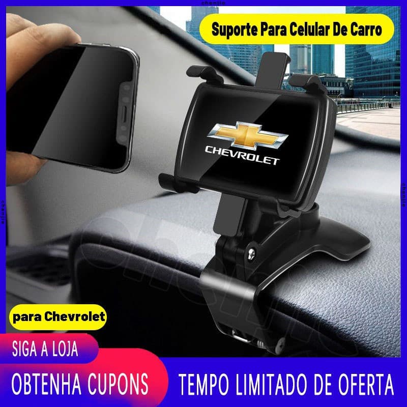 [Promoção] Suporte multifuncional para celular de carro Chevrolet, elegante suporte para celular de carro IL9S DOEF