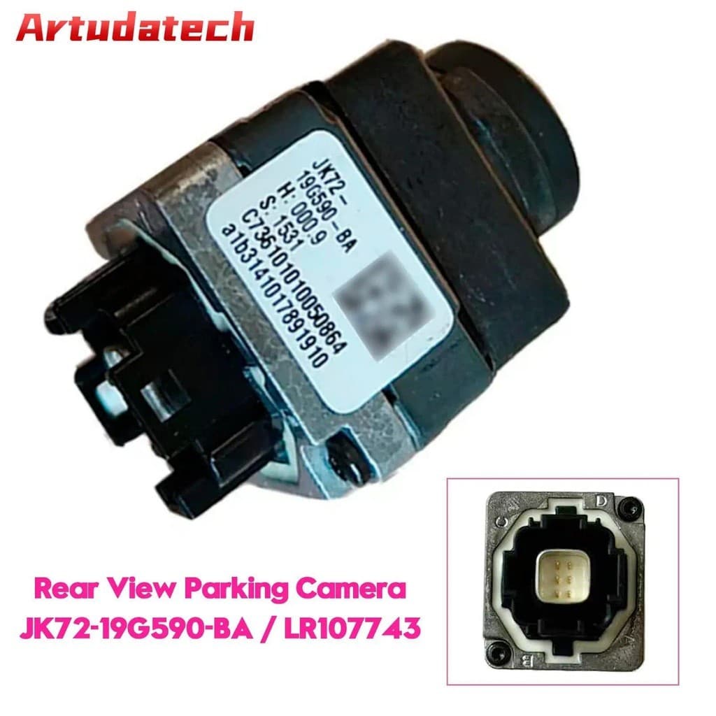 Câmera De Assistência De Estacionamento Reverso Traseiro Artudatech JK72-19G590-BA Para Acessórios De Carro Esportivo Di