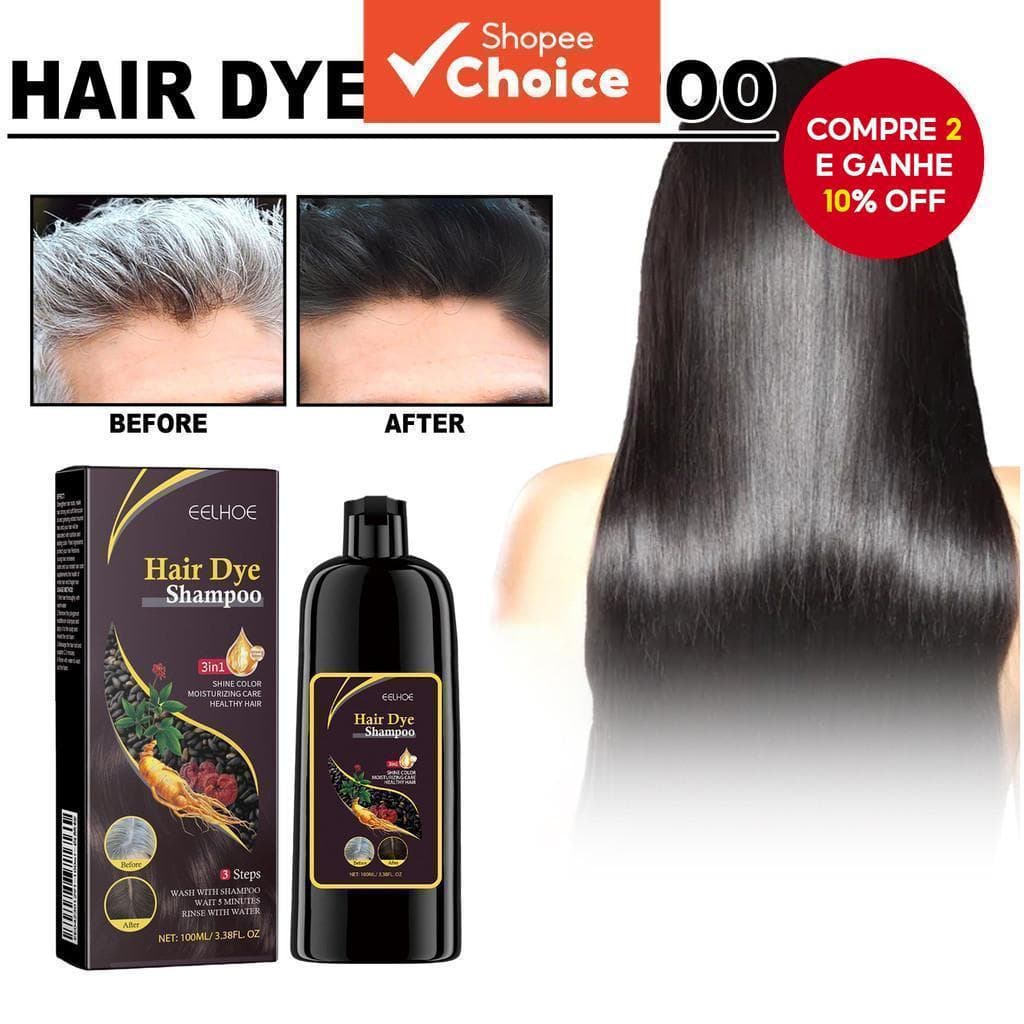 Essência de shampoo profundamente hidratante, reparadora de cabelos e anticaspa 100ml