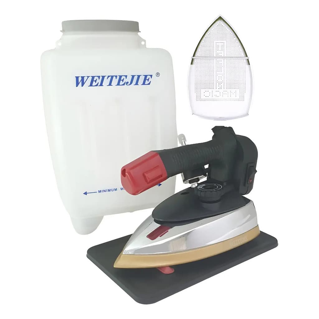 Ferro Passar Roupas A Vapor Industrial 1.200 Watts + Sapata