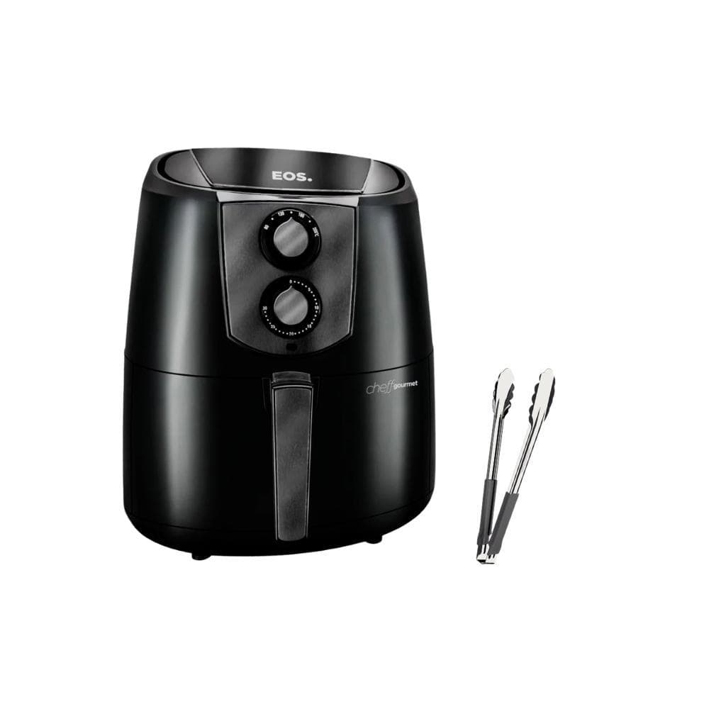 Fritadeira Sem Óleo Air Fryer Toutch Eaf42t 127v Eos Com Pegador Inox 30cm Tramontina
