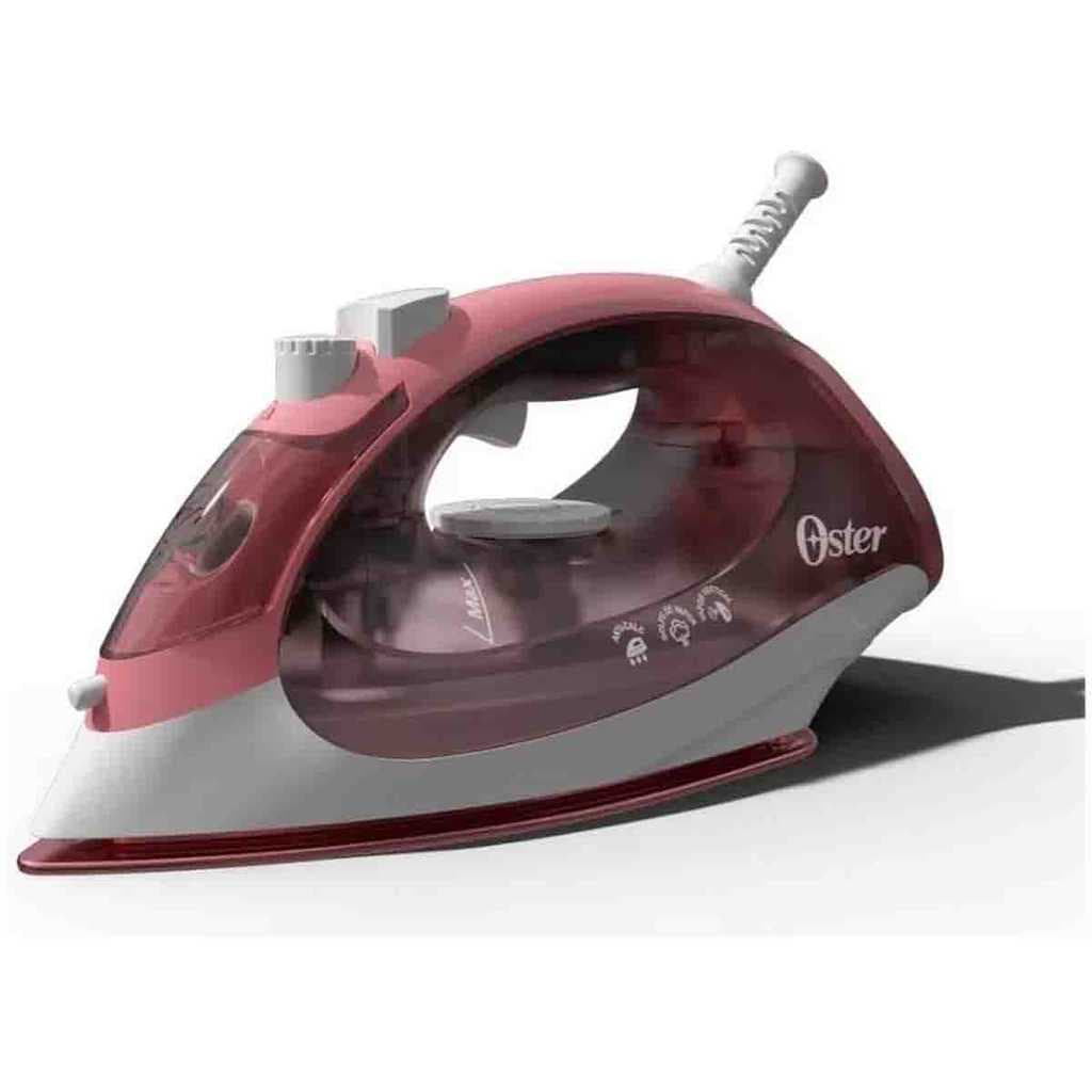 Ferro A Vapor Com Sola De Cerâmica Vermelha Oster 220V Gcstbs5053