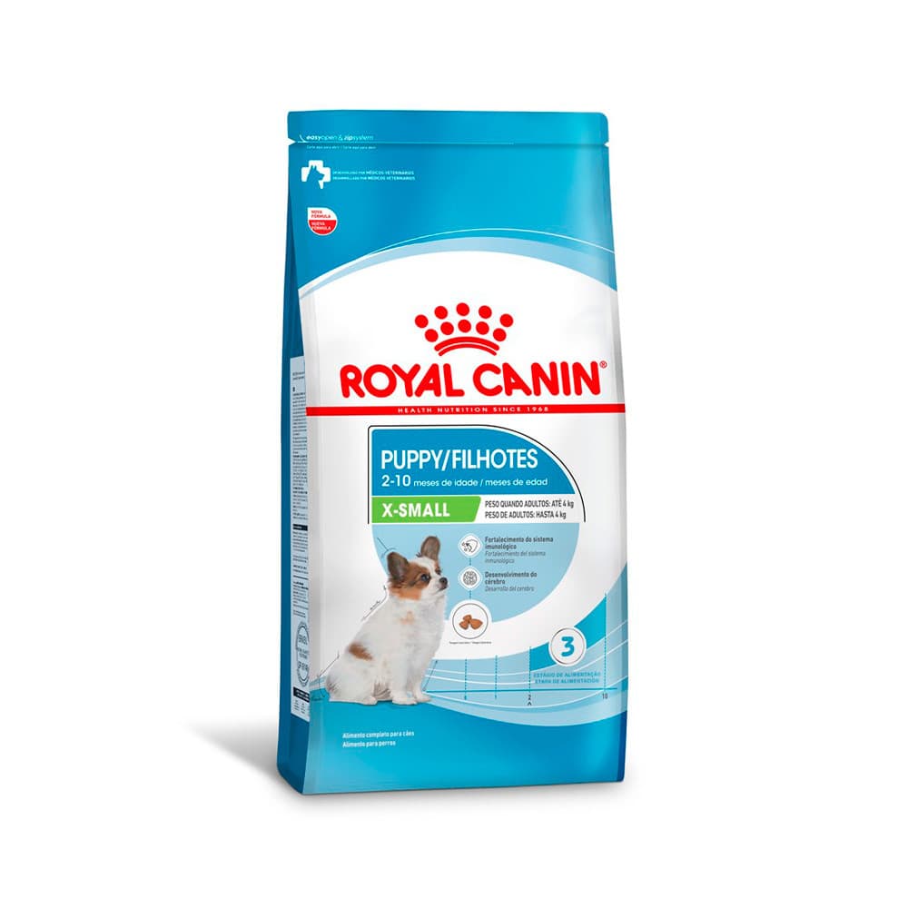 Royal Canin X-Small Junior Ração para Cães Filhotes, 2.5 kg