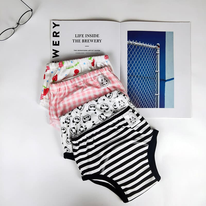 Japonês pedido japonês infantil toalete calças de treinamento puro algodão à prova dwaterproof água fralda calcinha masc