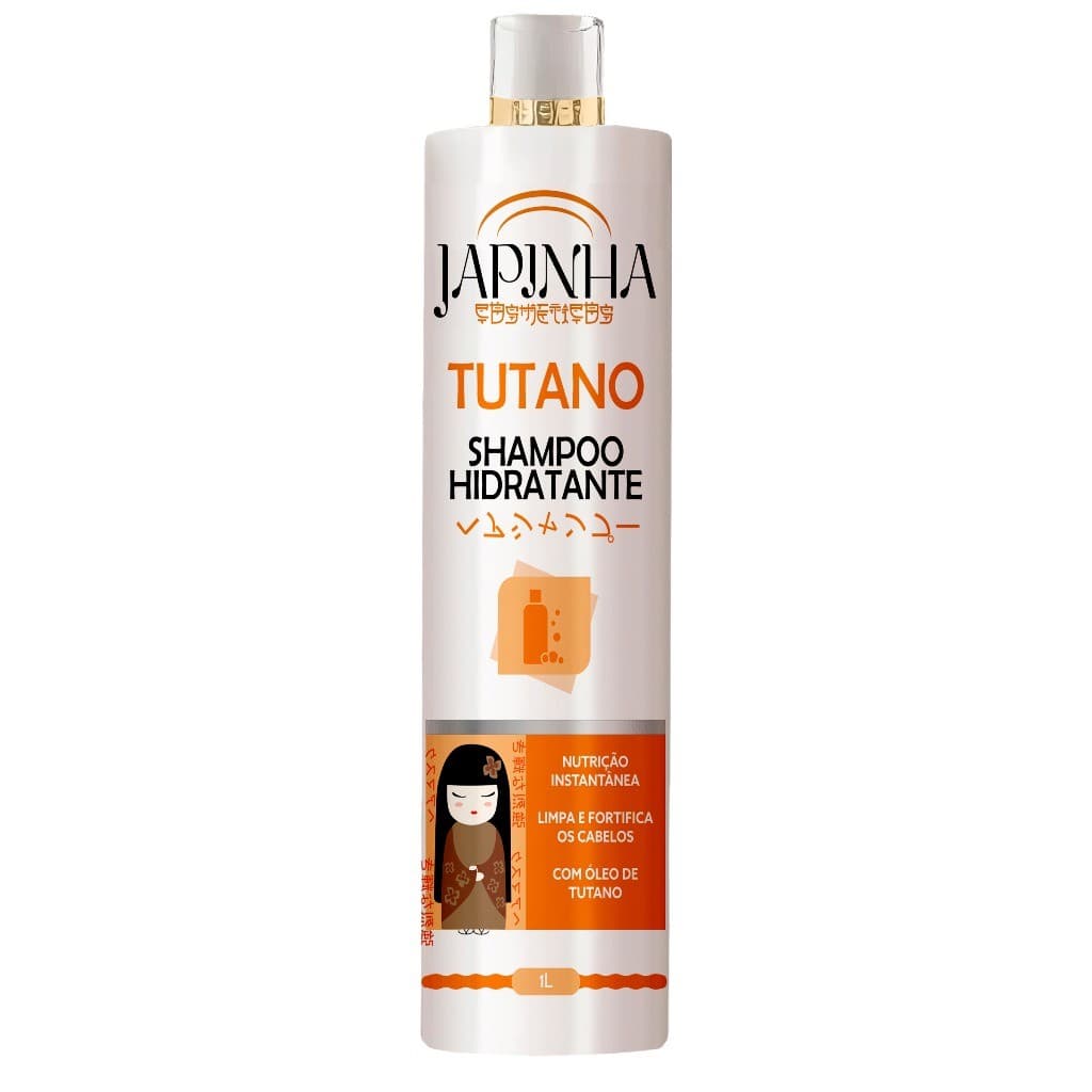 Shampoo Hidratante Tutano Japinha Cosméticos 1L Nutrição e Fortalecimento