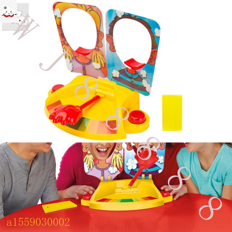 Torta Rosto Showdown Jogo Duplo Creme Smash Máquina Festa Divertido No De Família De Tabuleiro