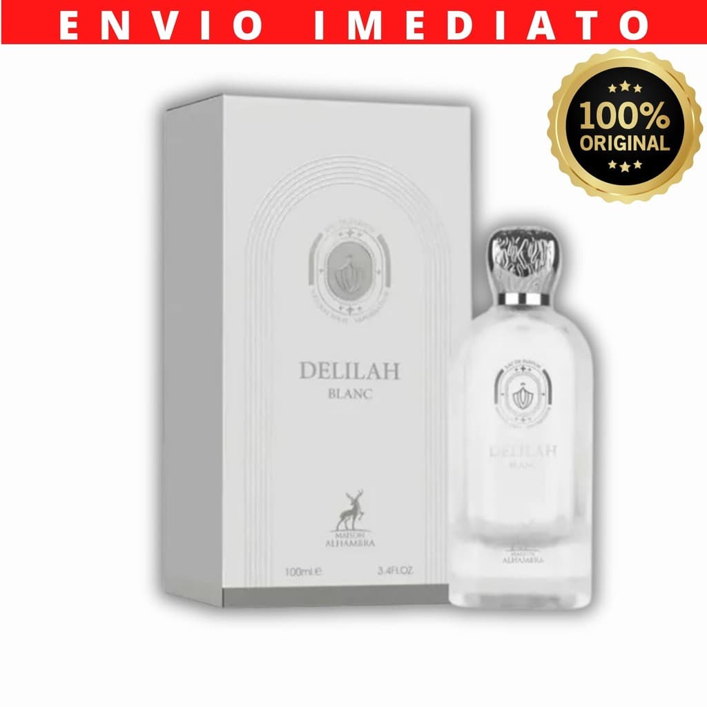 Perfume Delilah Blanc Maison Alhambra Feminino Importado Original 100ml