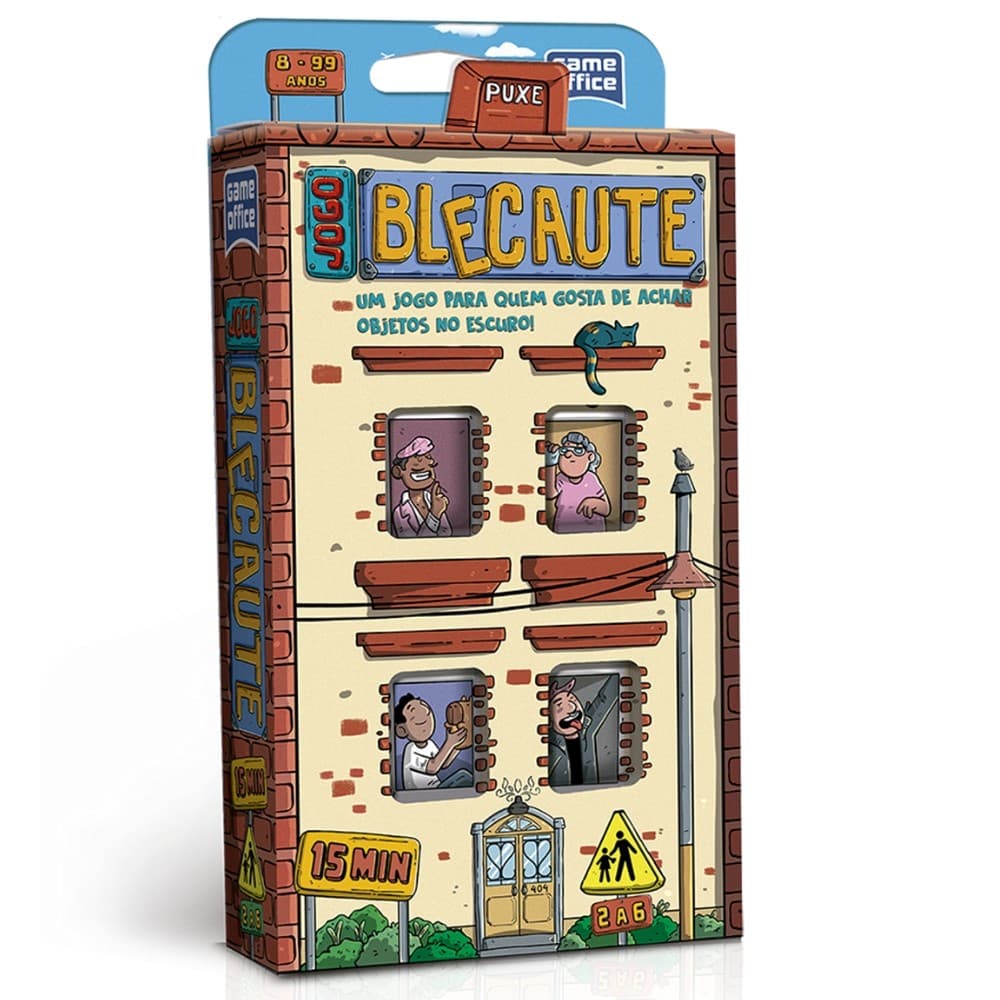 JOGO DE CARTAS BLECAUTE TOYSTER BRINQUEDOS RACIOCÍNIO PRÉDIO MEMÓRIA FAMÍLIA MESA BLACKOUT BARALHO