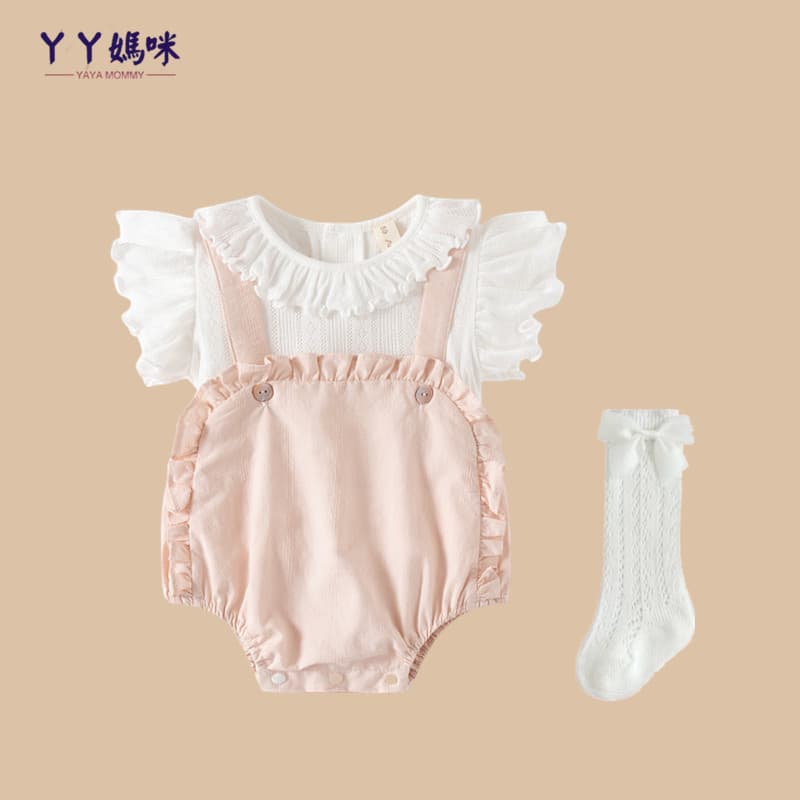 Mês inteiro roupas de bebê roupas de verão estilo fino 3 bebê menina cem dias transportadora roupas de bebê 6 algodão pu