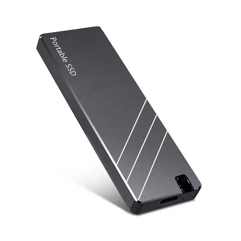 SSD Portátil de Alta Velocidade 1TB, Disco Rígido Externo, Expansão Externa de Disco Rígido, Transmissão de Alta Velocid