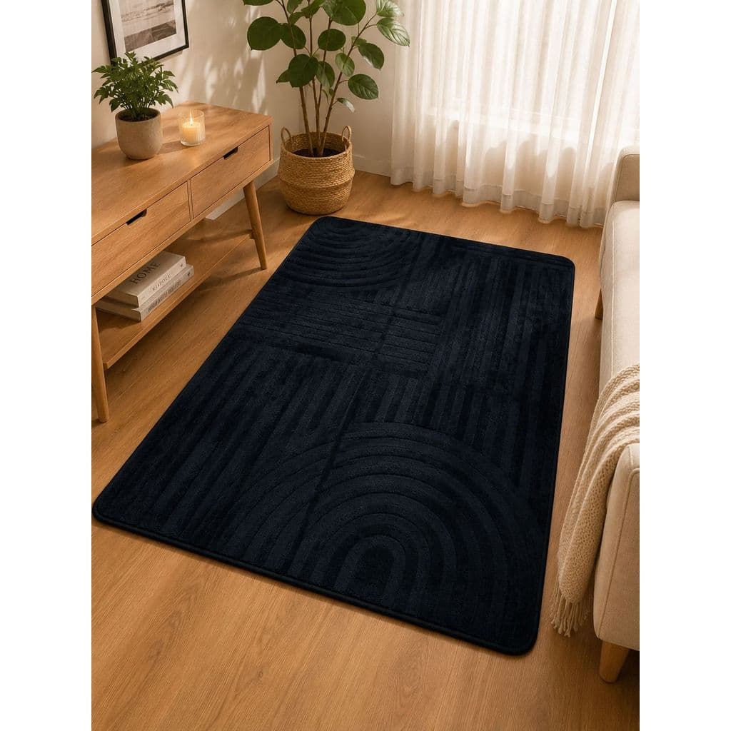 Tapete Itália 1,00 X 1,50 Para Sala Quarto Aveludado Antiderrapante