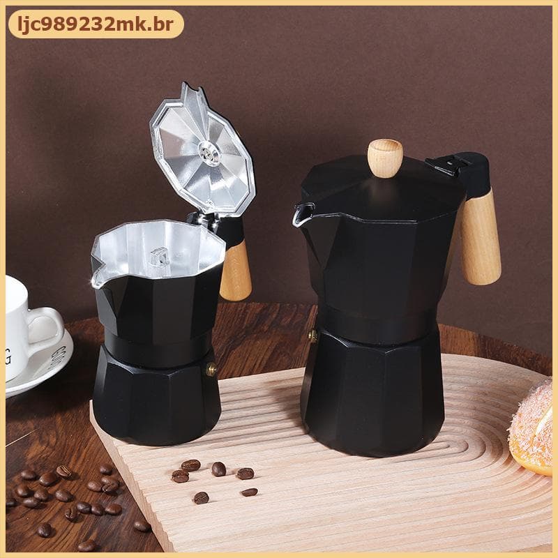 [MYBR] Fogão Expresso De Alumínio Moka Pot Express Cafeteira Percolador Máquina De Café Mocha Clássica Italiana [WELL]
