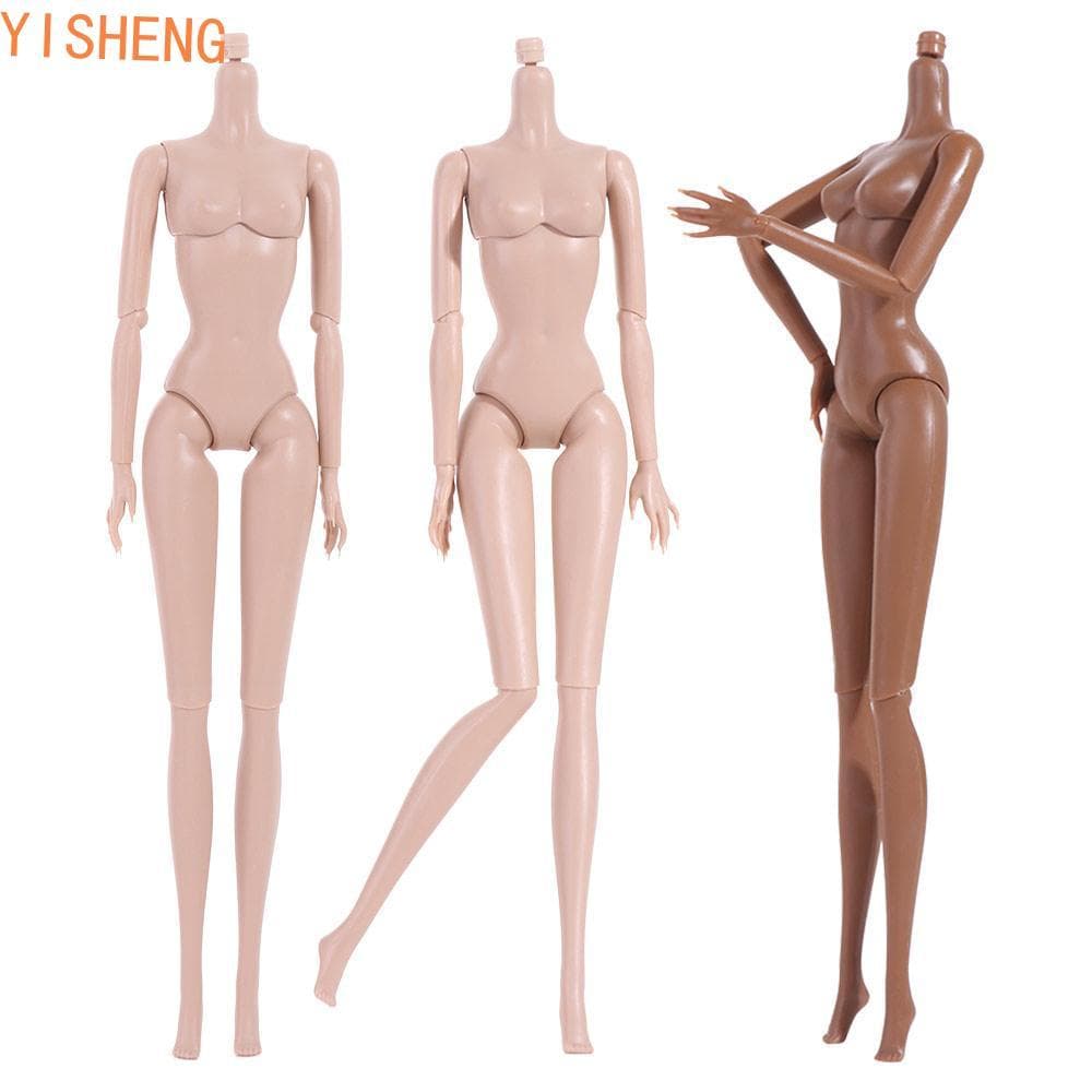 YISHENG Boneca Super Modelo , Sólida 11 Articulações 30cm Bonecas BJD Nu Articuladas , 1/6 Corpo De Figura Móvel