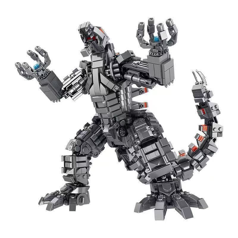 1600PCS Blocos de Montar LEGO Monstro Mecânico Godzilla King Kong Brinquedo Educativo para Meninos
