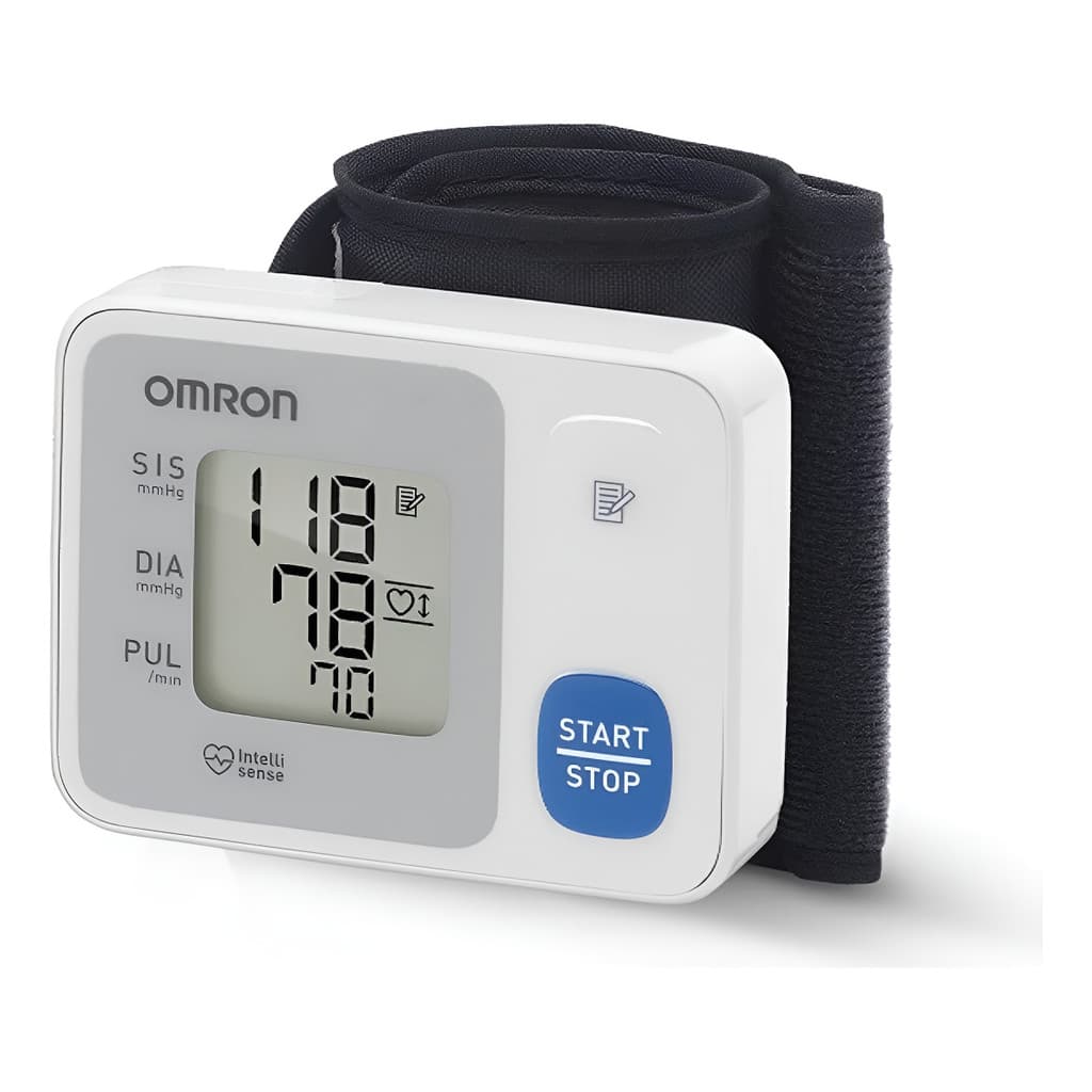 Aparelho Medidor De Pressão Arterial De Pulso Omron 6124 Branco