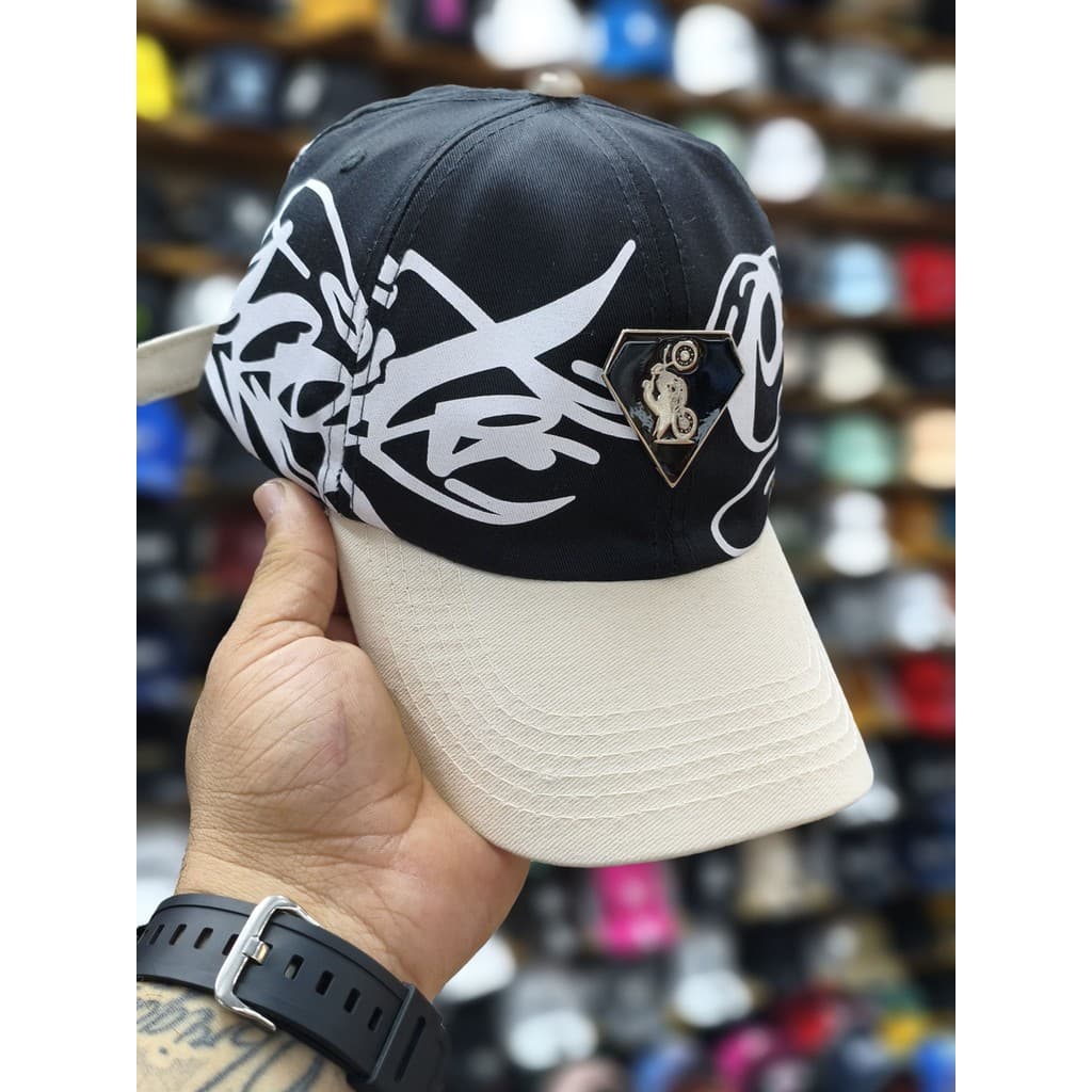 Boné Osascorte Masculino Escrita na Lateral Aba Curva Lançamento 2025 Moda de Moto Estilo Osascorte Moto Ao Ar Livre