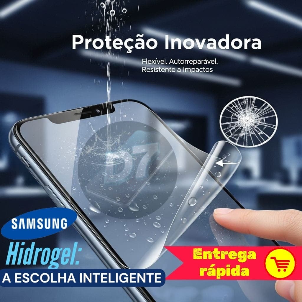 Película de Celular  - Fosca Privacidade - Hidro gel - Proteção Premium para seu celular / SAMSUNG G