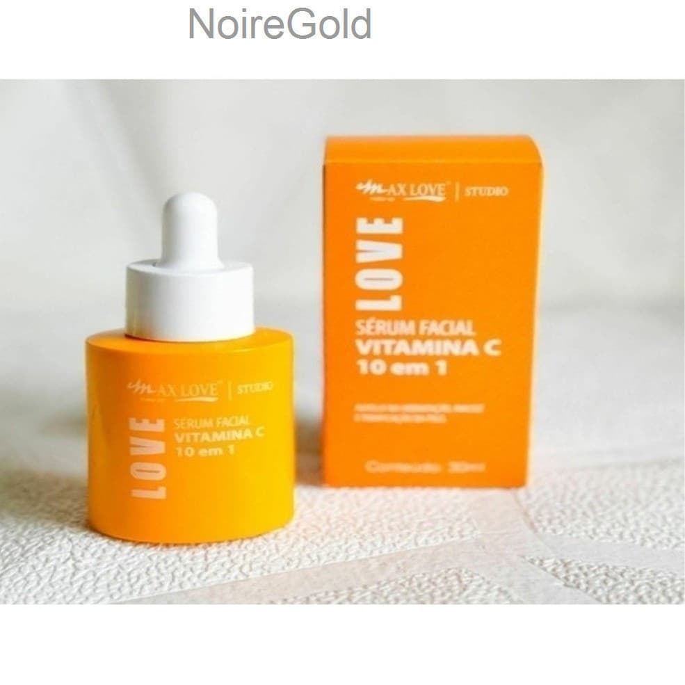 ✨ Sérum Facial Vitamina C 10 em 1 Max Love – Antioxidante, Clareador e HidratanteKQ43HKNPEZ97