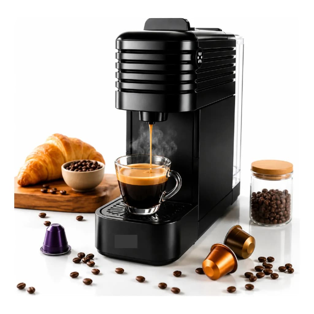 Cafeteira Expresso Cápsulas 1400w Café Cremoso Em Segundos