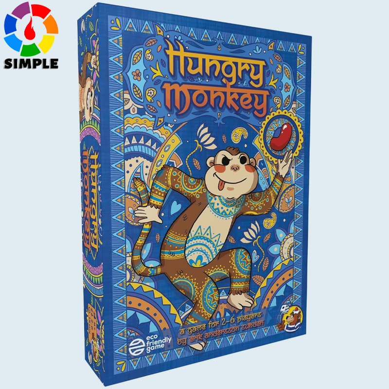 Hungry Monkey - Card Game – The Smart & Easy Family Card Game Right Out of The Jungle