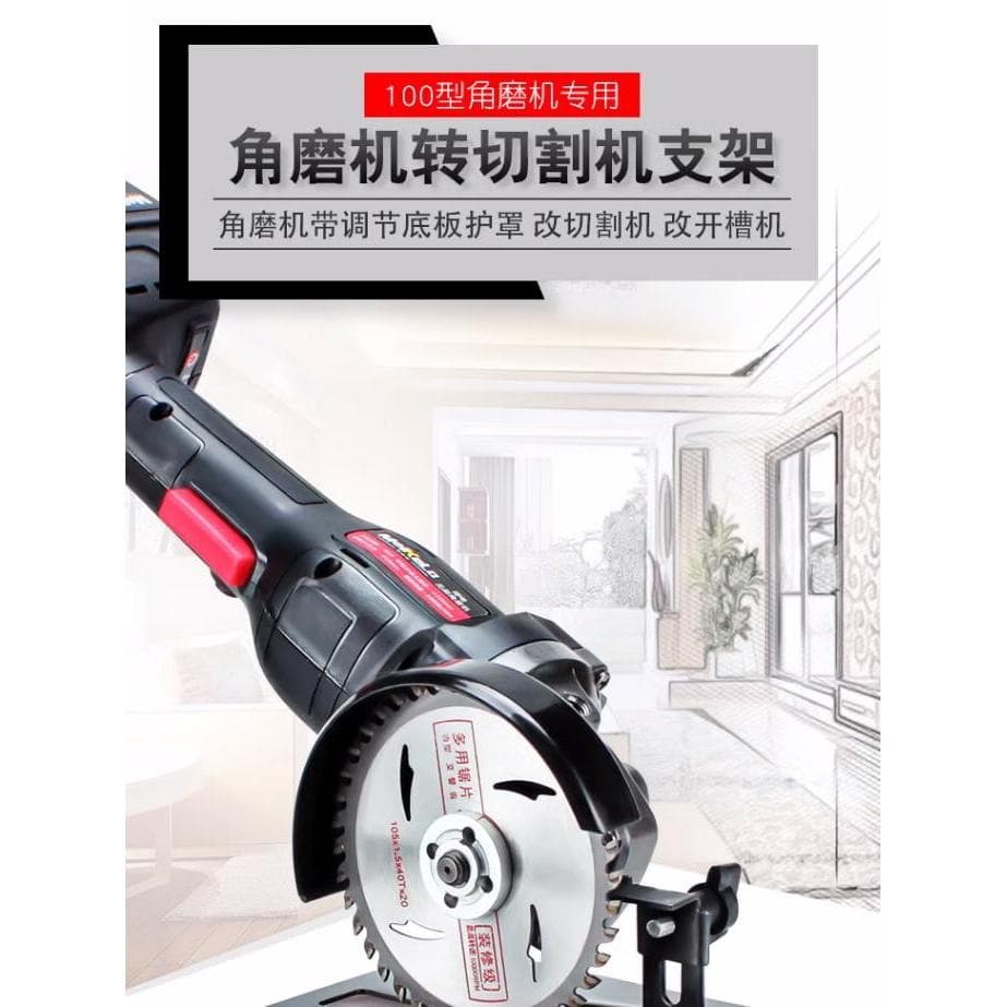 Suporte universal para esmerilhadeira angular fixa, convertido em máquina de corte, base reforçada, esmerilhadeira manua