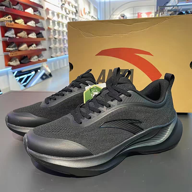 Anta Chengji Amortecimento Tênis de Corrida Masculino Primavera Leve Confortável Caminhada Commuter Calçados Esportivos 
