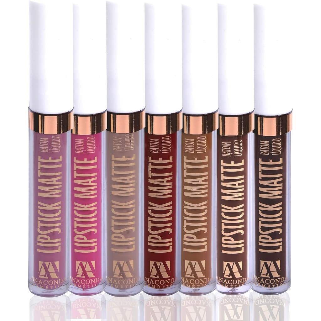 Batom Líquido Anaconda Lipstick Matte - 6ml - Diversos Tons
