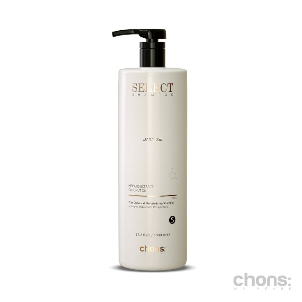 Shampoo Hidratante Pós Química CHONS Select 1000ml Profissional
