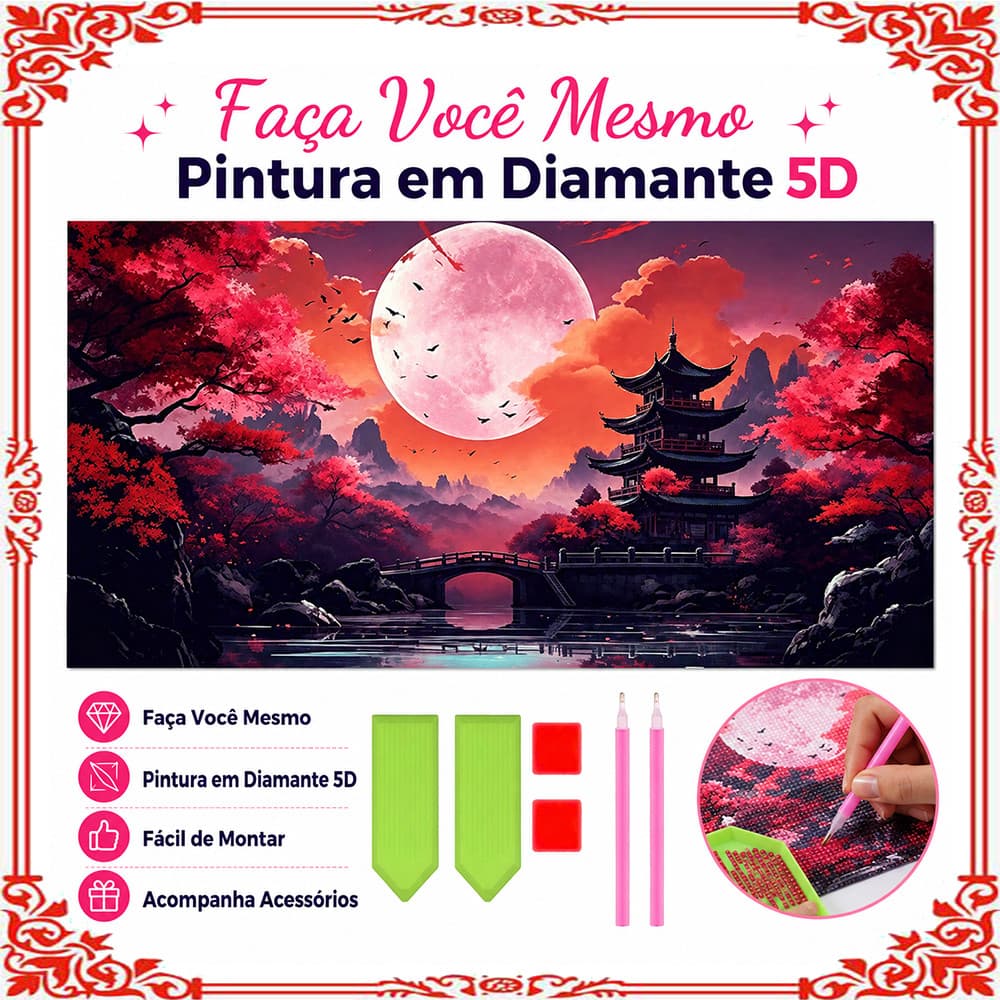 Pintura quadrada de diamante 70x40cm adequada para pintura adulta pintura diamante 5d